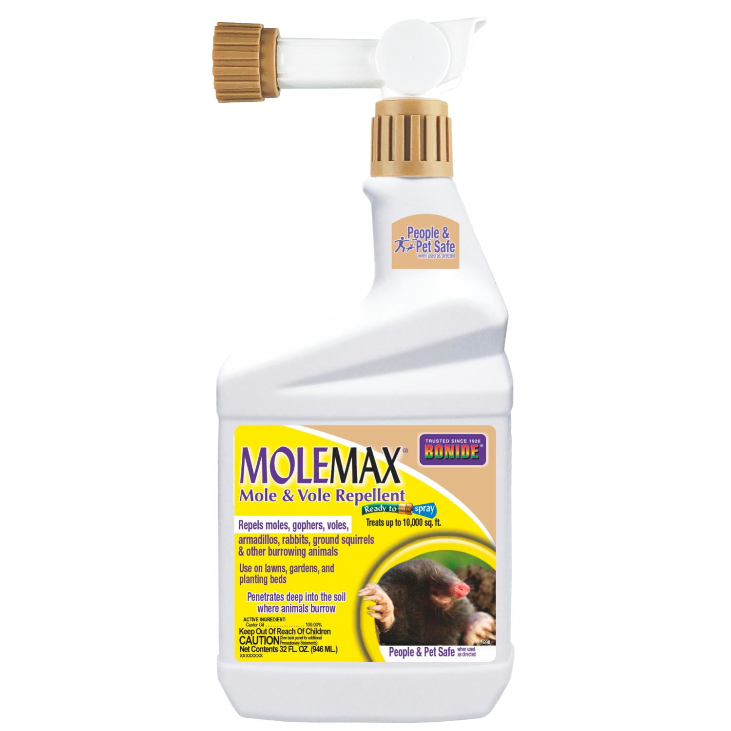 Bonide MoleMax Mole & Vole Repellent RTS