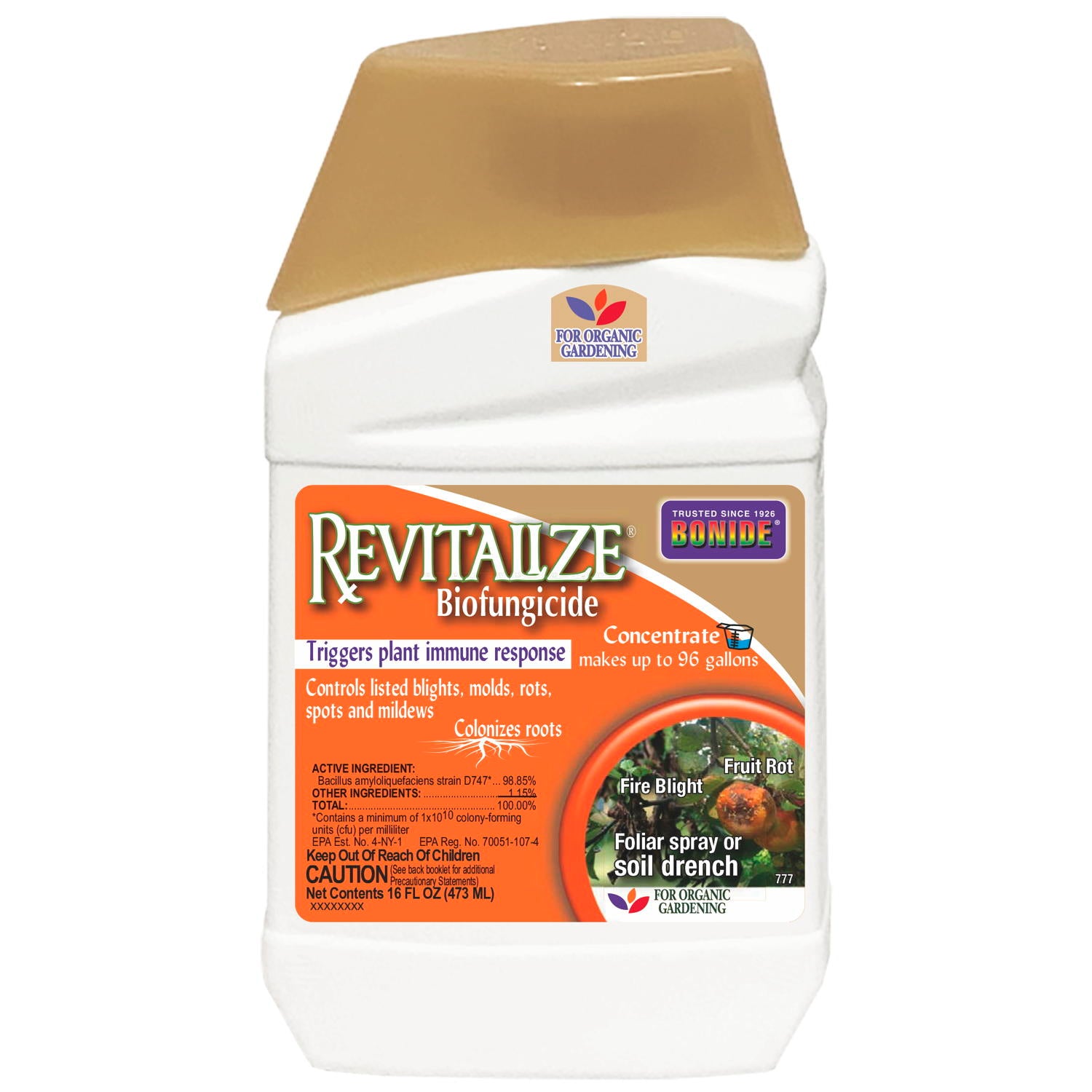 Bonide Revitalize Bio Fungicide Concentrate