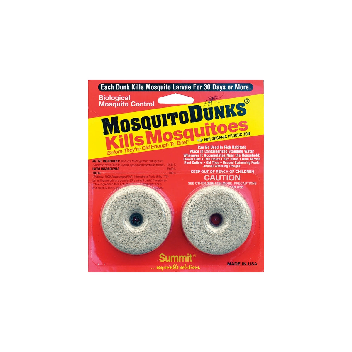 Summit Mosquito Dunks