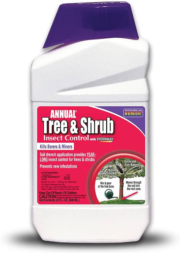 Annual Tree & Shrub Insect Control w/ Systemaxx Conc