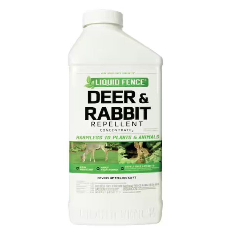 Liquid Fence Deer & Rabbit Repellent Concentrate