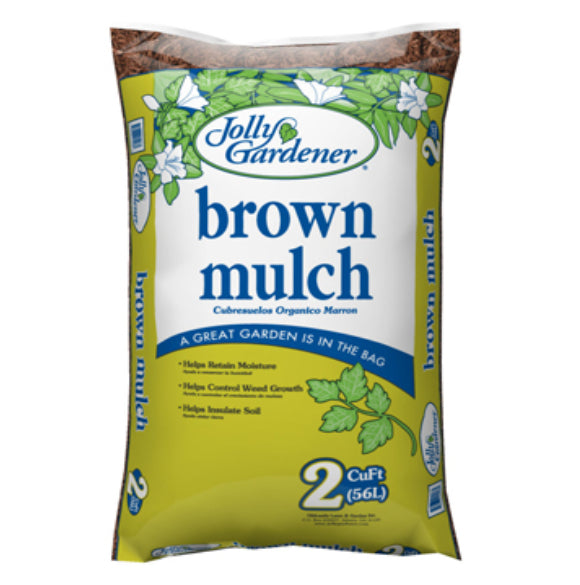 Jolly Gardener - Brown Mulch 2 cu. ft.