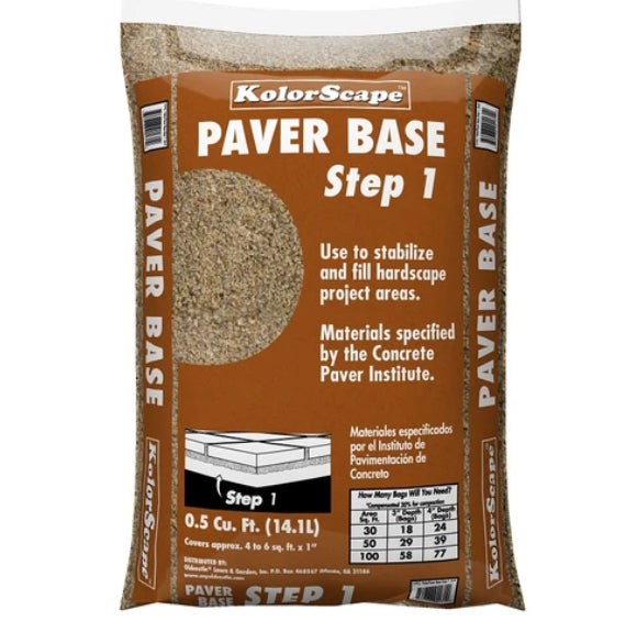 Kolorscape - Paver Base Step 1